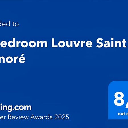 1 Bedroom Louvre Saint Honore Free Netflix ปารีส ภายนอก รูปภาพ